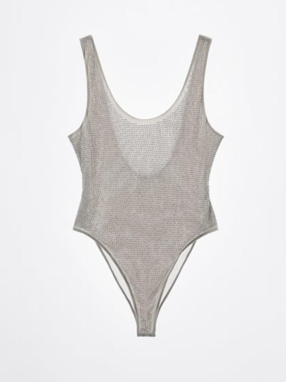 Zara NWT Sparkly Tulle Bodysuit